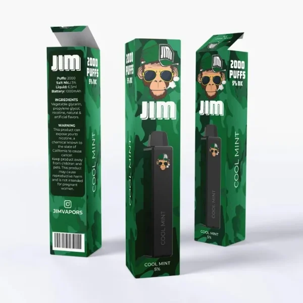 Pod Jim - 2000 Puffs 5% - Pod Descartável