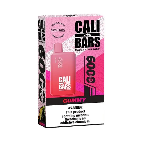 Gummy V2 6000 Puffs - Cali Bars