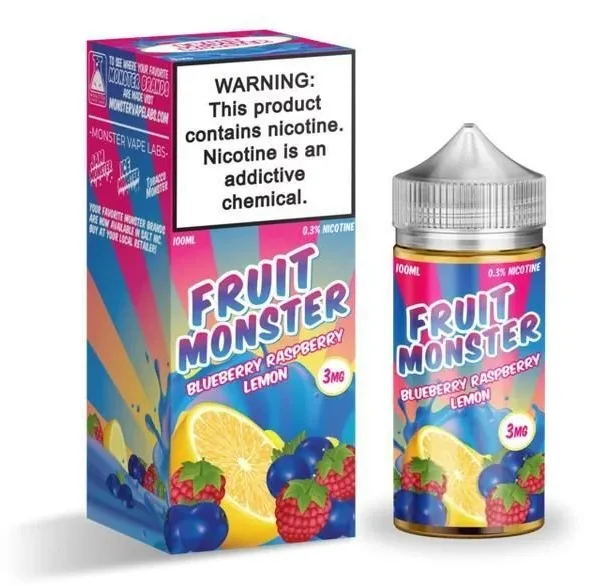 Blueberry Raspberry Lemon - Fruit - Monster - 100ml
