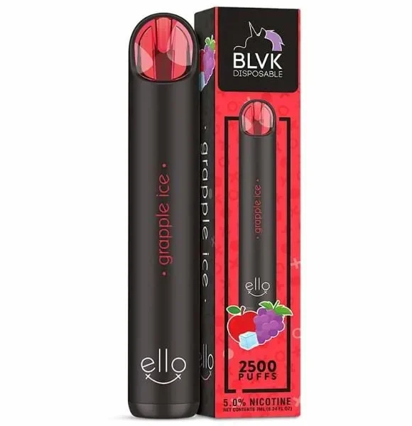 Grapple Ice BLVK Ello 2500 Puffs - 50MG + Nikbar 600 Puffs
