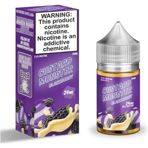 Blackberry - Custard Monster Salt - 30ml