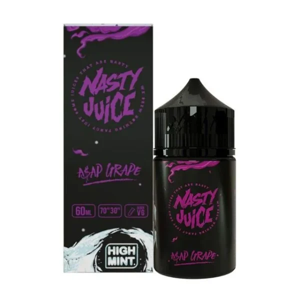 Asap Grape (High Mint) - Worldwide Edition - Nasty - 60ml