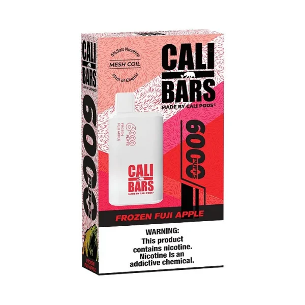 Frozen Fuji Apple V2 6000 Puffs - Cali Bars