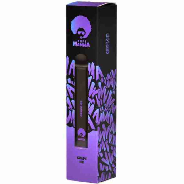 Pod descartável - Puff Mamma 1500 - Grape Ice