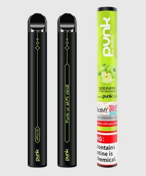 Apple Ice - PVNK - 1200 Puffs - Pod Descartável
