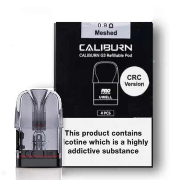 Cartucho / Coil - Caliburn G3 - 0.9 ohm - 2.5ml - Uwell
