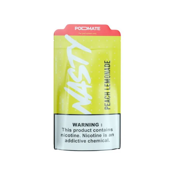 Peach Lemonade – Nasty – PodMate – 30ml - Image 3