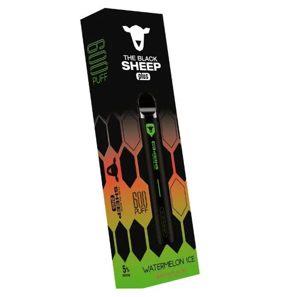 Watermelon Ice - 600 Puff - Black Sheep Plus