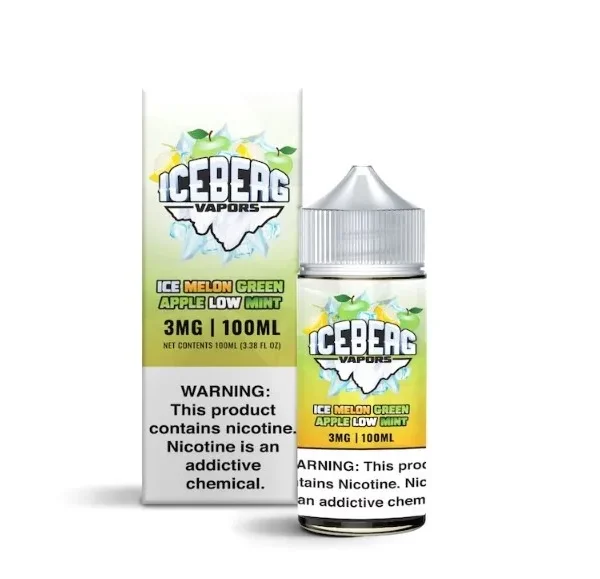 Ice Melon Green Apple Low Mint - Iceberg Juice - 100ml