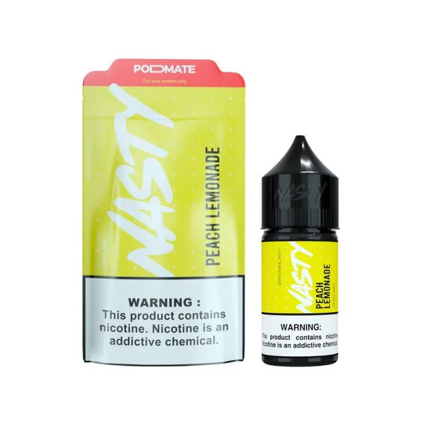 Peach Lemonade – Nasty – PodMate – 30ml