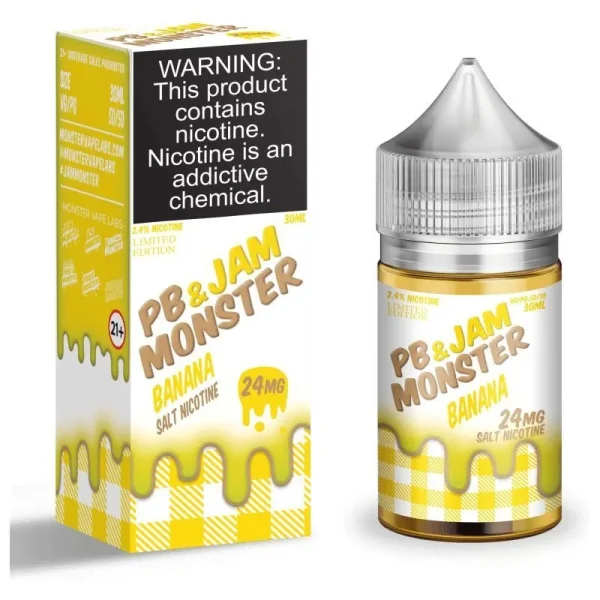 Banana PB - Jam Monster Salt - 30ml