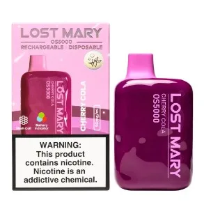 Cherry Cola - OS5000 Lost Mary - 5000 Puffs - Elfbar