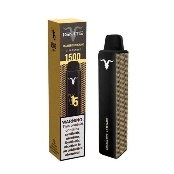 Cranberry Lemonade – V15 – 1500 Puff – Ignite
