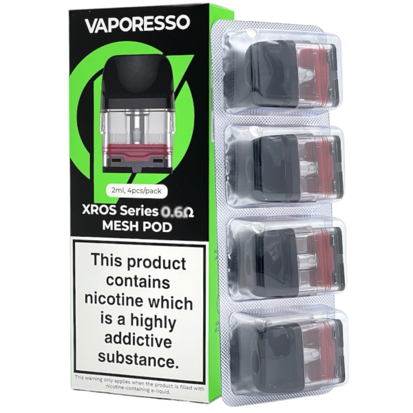 Cartuchos c/ Coil de Reposição - XROS Series - 0.6 ohm - Vaporesso