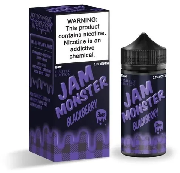 Blackberry - Jam - Monster - 100ml