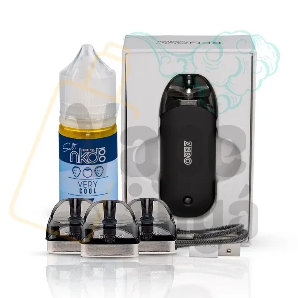 Combo - Renova Zero Care + 2 Coil Renova Zero Caramic + Nicsalt Importada 30ml