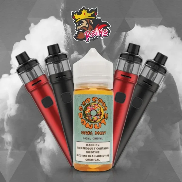 Combo Promocional - Kit Mod GTX GO 40 + Juice Freebase So Good Donuts 100ml