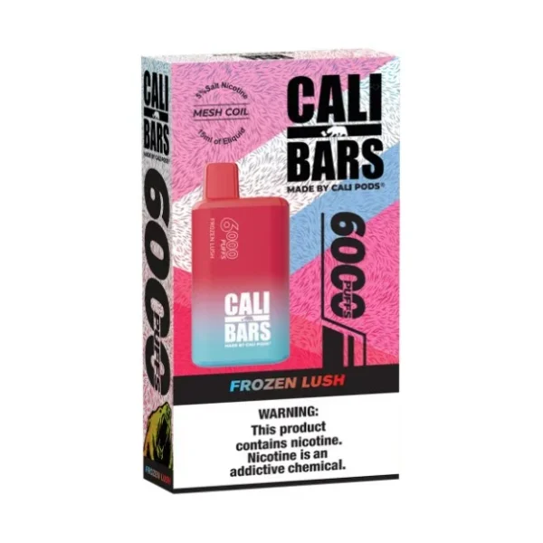 Frozen Lush V2 6000 Puffs - Cali Bars
