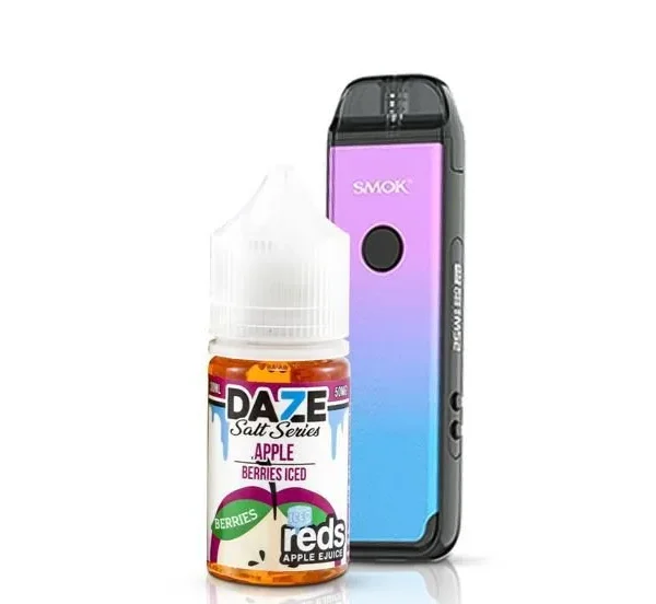 Combo - Acro Smok - 25W - 1000 mAh + 7 Daze Salt - 30 ml