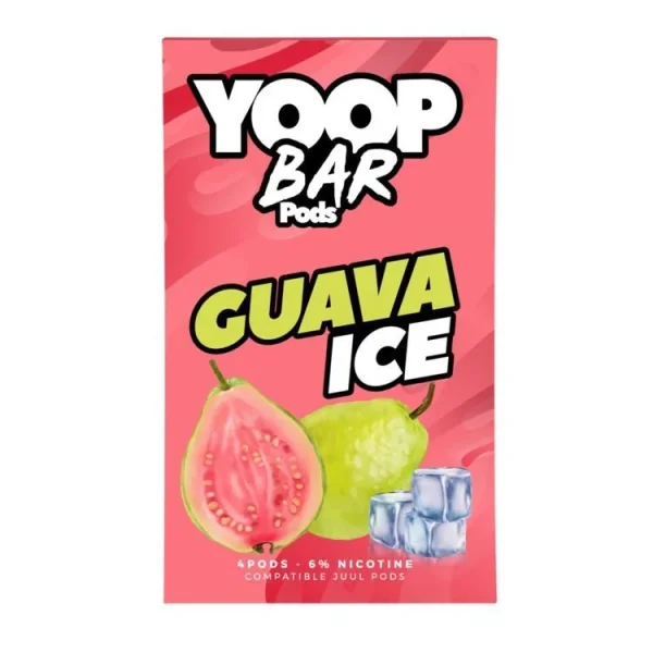 Guava Ice - 5% Pod Refil Juul - Yoop Bar