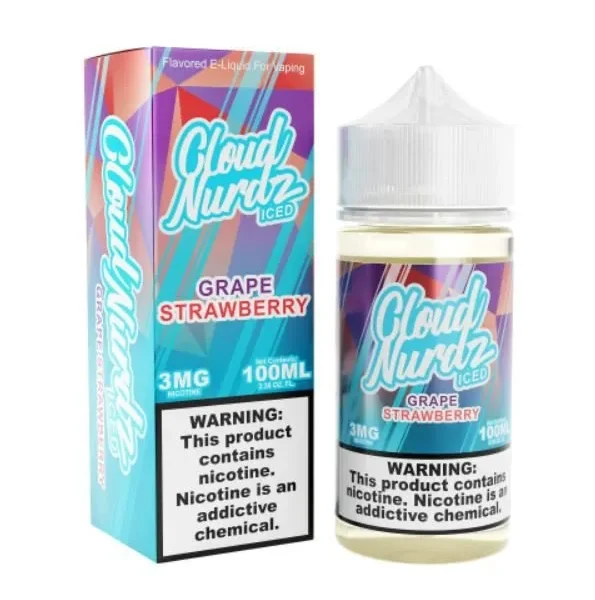 Grape Strawberry ICED - Cloud Nurdz - 100ml